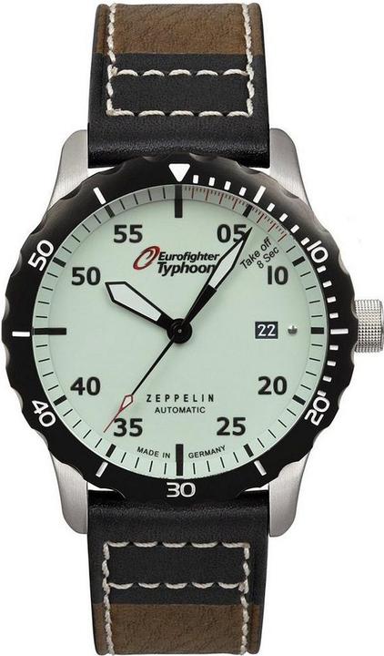 Produktbild Zeppelin 7268-5 Eurofighter Typhoon Automatik 43mm 20ATM (Analoguhr, 43 mm)