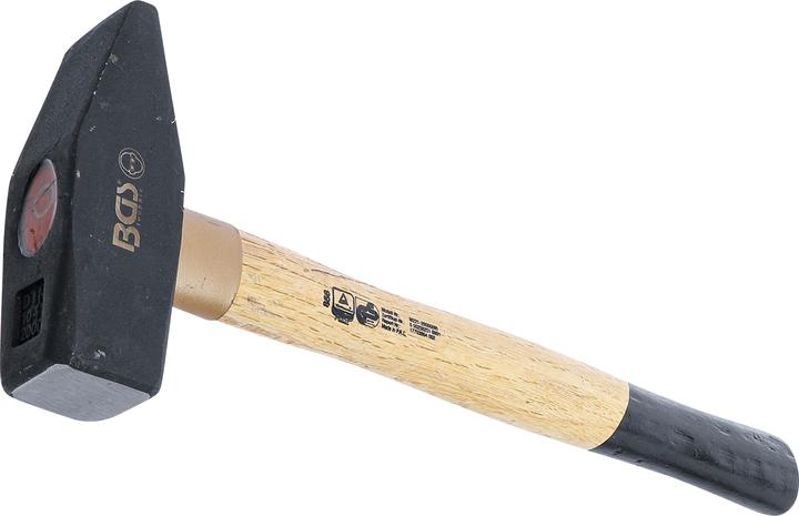 BGS Schlosserhammer Holz-Stiel DIN 1041 2000 g (2198 g)