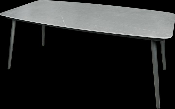 Produktbild MWH Ropero Gartentisch Aluminium/Stein 210x105x74x5 cm (105 cm)