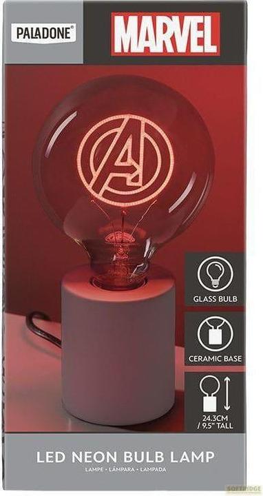 Actual product image Paladone Products MARVEL - Avengers - Lamp Néon LED (E27)