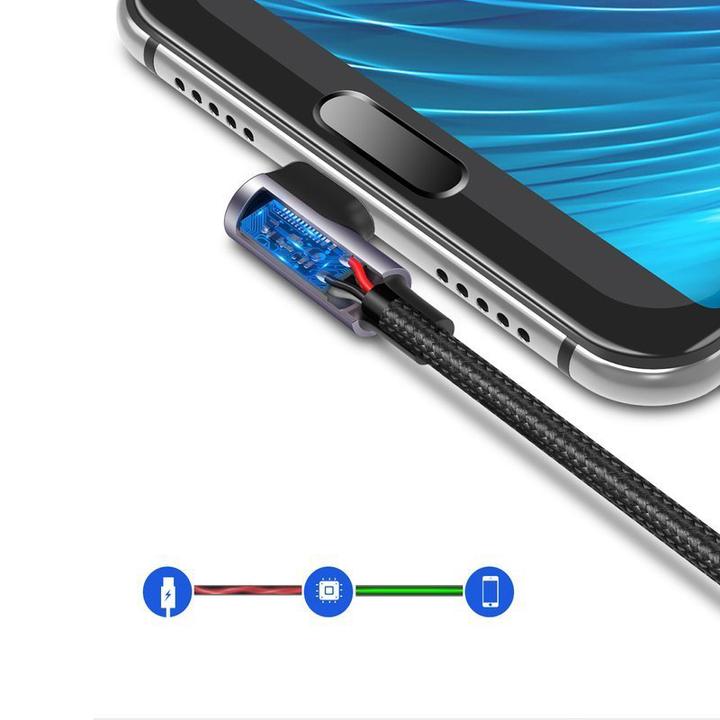 Actual product image Ugreen Right Angle (1 m, USB 2.0, 18 W)