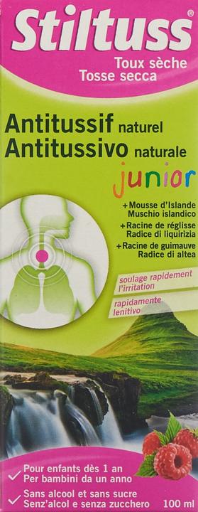 Actual product image Stiltuss Pflanzlicher Hustenstiller Sirup Junior (1 Piece)