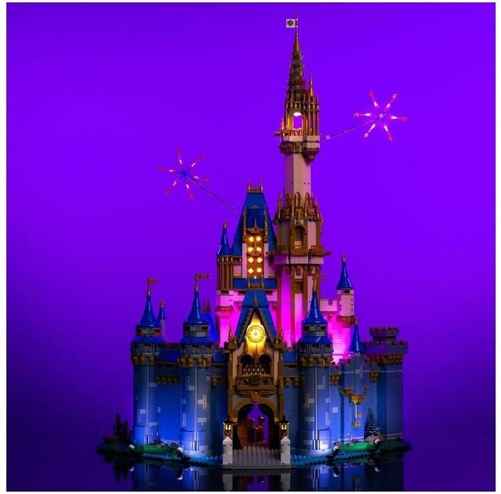 Actual product image Light my bricks LMB 2.0 LEGO® 43222# Disney Castle Light Kit