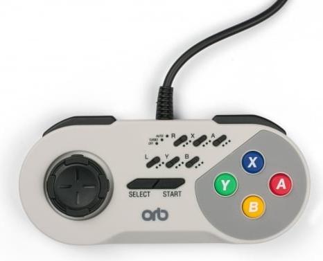 Produktbild ORB SNES mini Turbo Wired Controller ()