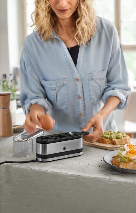 Image du produit WMF KITCHENminis Cuisinière à 2 oeufs avec pic à oeufs, Tritan sans BPA (Prise UE)