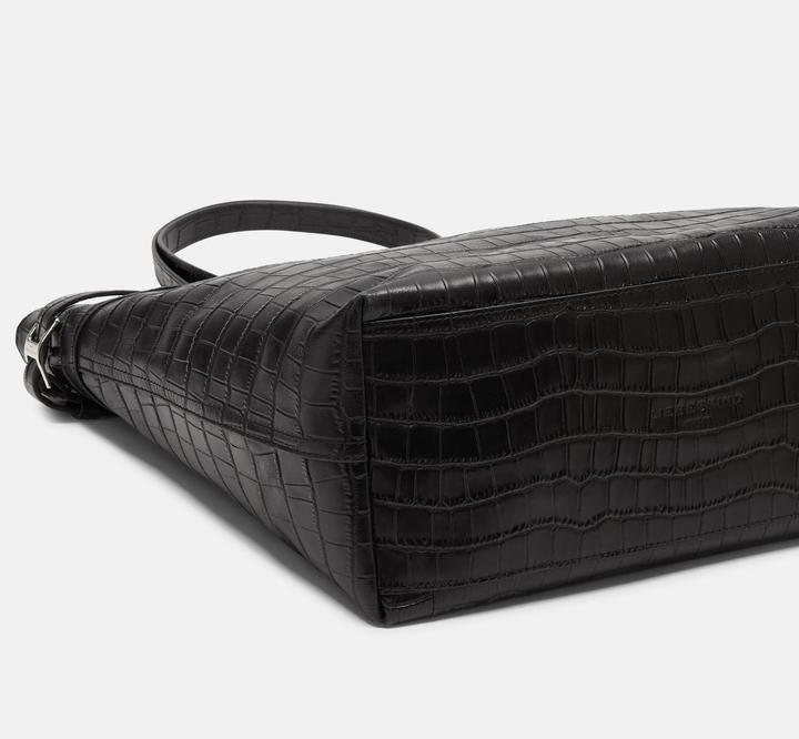 Immagine prodotto Liebeskind Berlin Schoudertas Shopper Lora Croco Tote Bag Black Zwart