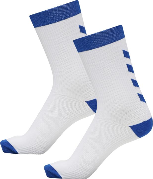 White, Dark Blue