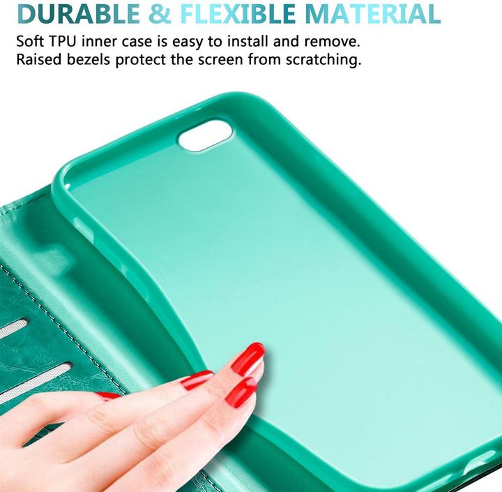 Image du produit Cadorabo Pochette Book avec ornements (Apple iPhone 6 Plus)
