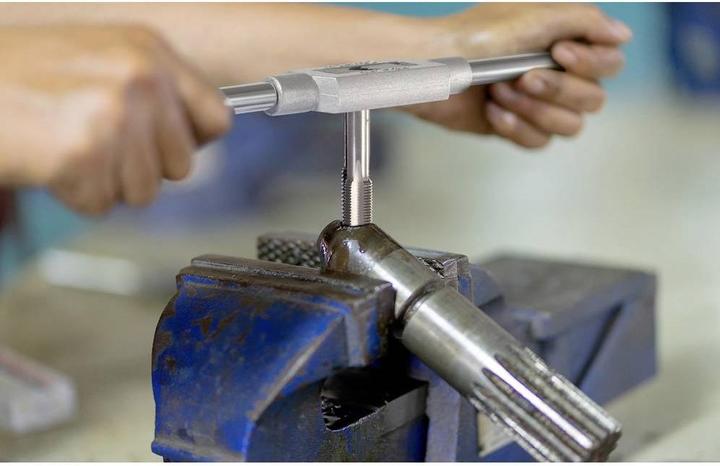 Produktbild Toolcraft TO-9913164 gehärteter legierter Stahl, Wolframstahl Gewindebohrer- und