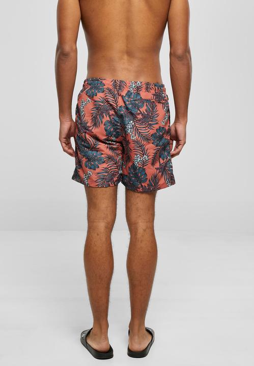 Actual product image Urban Classics Pattern Swim Shorts - 4984 (XS)