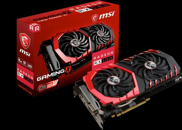 Produktbild MSI Radeon RX 580 GAMING X (8 GB)