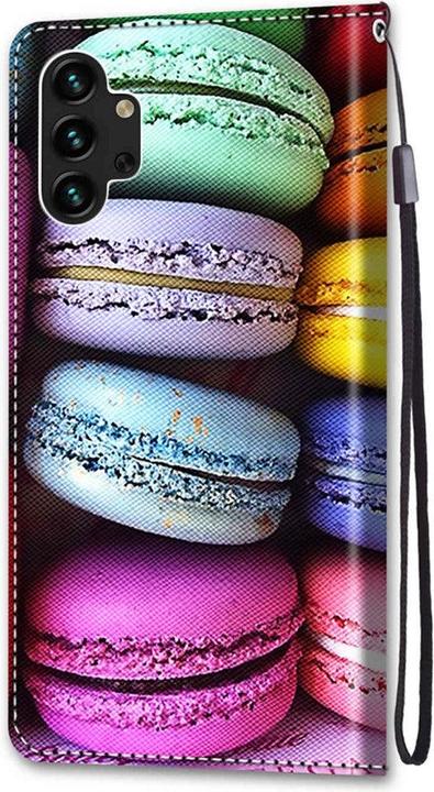 Produktbild Cover-Discount Galaxy A13 4G - Leder Hülle Macarons (Samsung Galaxy A13, Samsung Galaxy A13 5G)