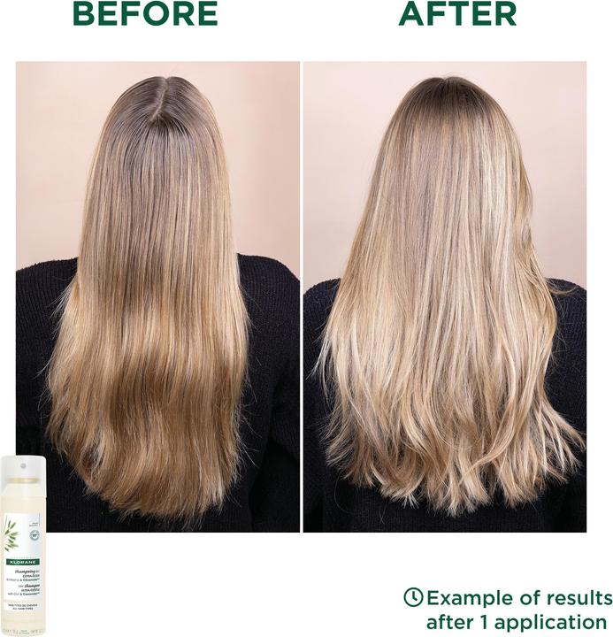 Actual product image Klorane Oats & ceramide (150 ml, Dry shampoo)