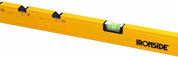 Ironside Elektrische waterpas 130cm, 2 waterpassen, aluminium (131.50 cm)