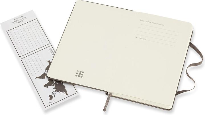Image du produit Moleskine Calepin (A6, À rayures, Couverture rigide)