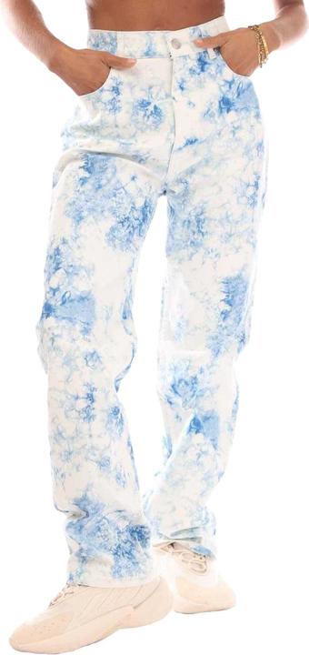 Actual product image BOSS Womens/Ladies Cropped Leather Patch Straight Jeans (31)