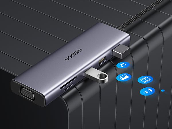 Produktbild Ugreen Hub (USB-C, 10 Ports)