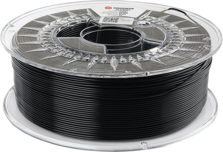 Image du produit Prografen Filament PLA Graphene Strong 1.75mm Black 1kg (PLA, 1.75 mm, 1000 g, Noir)