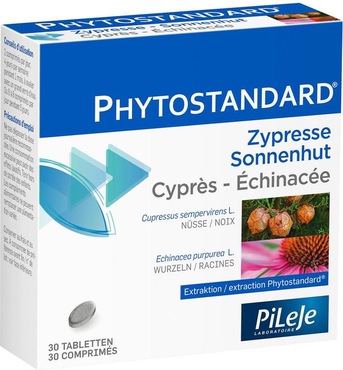 Phytostandarts Pileje  Zypresse und Sonnenhut (30 Stück, Tabletten, 35 g)