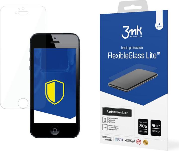 Image du produit 3MK Film d'affichage FlexibleGlass Lite (1 pièce(s), Apple iPhone SE)