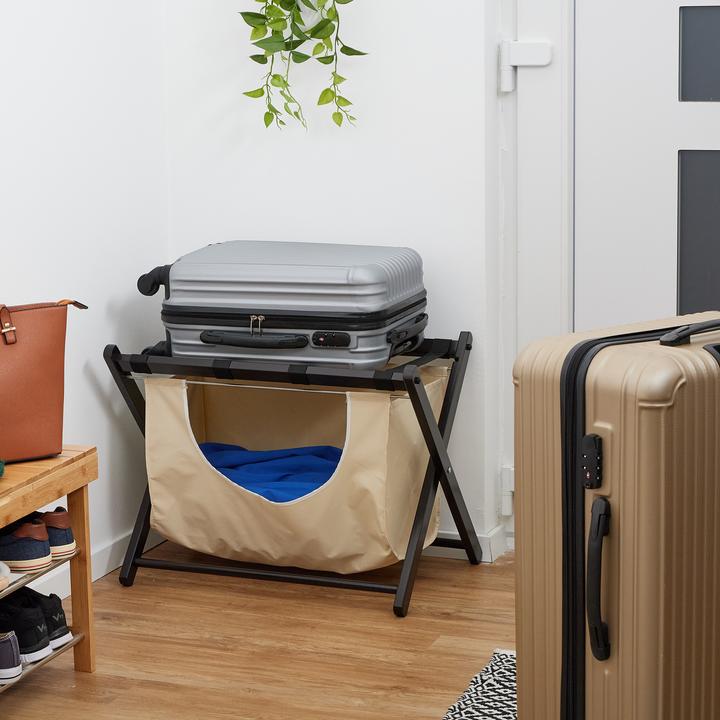 Actual product image Relaxdays Suitcase stand (Suitcase rack)