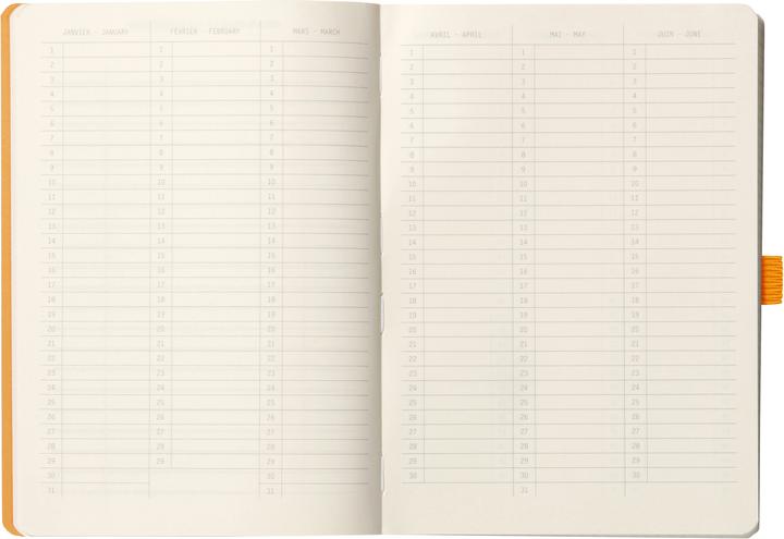 Image du produit Clairefontaine Goalbook couverture souple (A5, Quadrillé, Couverture rigide)