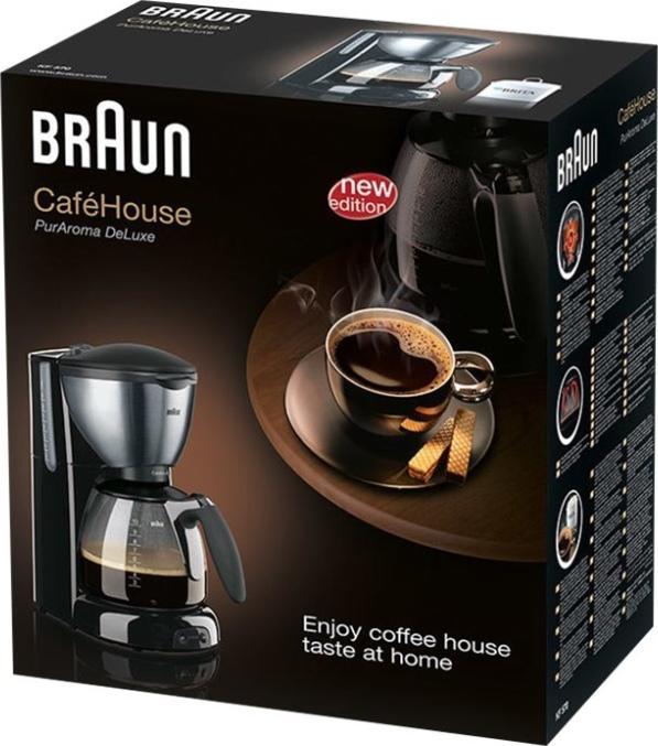 Actual product image Braun CaféHouse PurAroma DeLuxe KF570