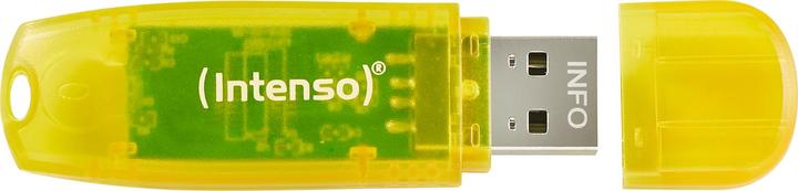 Image du produit Intenso Rainbow 3x32GB jaune/rouge/noir (32 Go, USB-A)