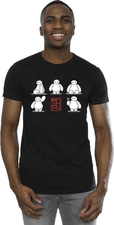 Immagine prodotto Disney Big Hero 6 Baymax Many Poses Maglietta Uomo (3XL)