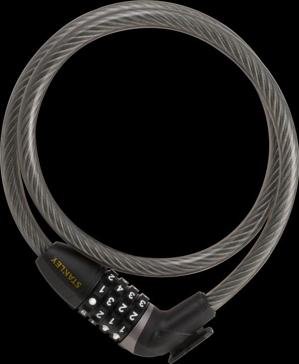 Stanley Kabelschloss 12mm x 900mm, 4-stellig (90 cm)