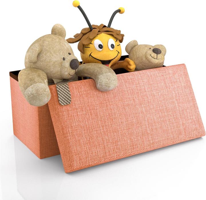 Produktbild Intirilife Sitzbank MANDARINEN ORANGE (38.78 cm)