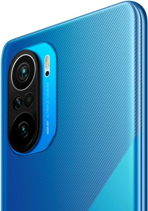 Actual product image Xiaomi Poco F3 (256 GB, Deep Ocean Blue, 6.67", Dual SIM, 48 Mpx, 5G)
