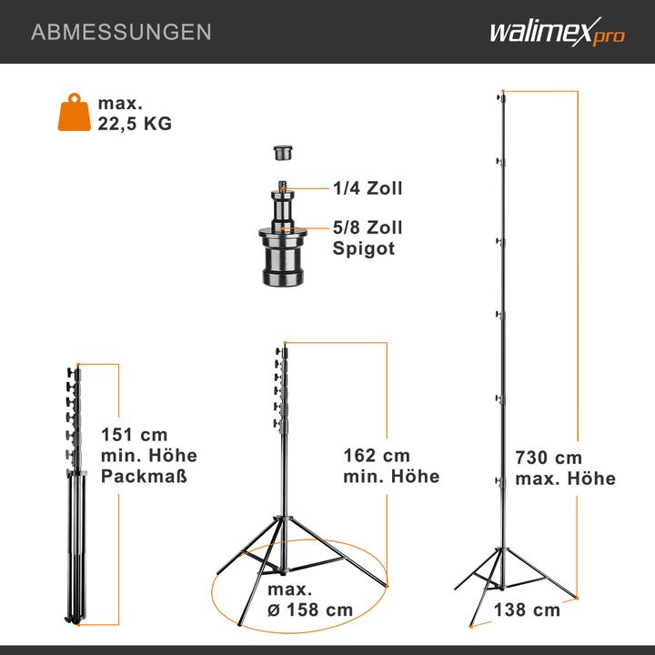Produktbild Walimex Jumbo AIR (730 cm, 22.50 kg)