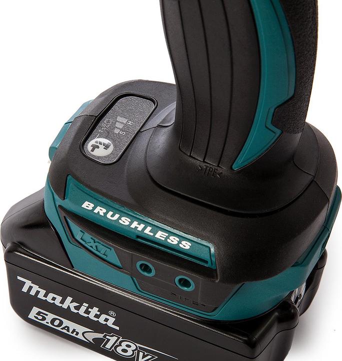 Actual product image Makita DTW1002RTJ Cordless impact wrench 18V, 2x5.0Ah Li-Ion, 1000 Nm, 1 (Rechargeable battery operated)