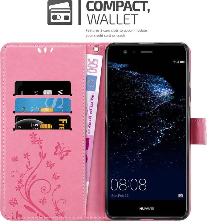 Image du produit Cadorabo Couverture du livre de fleurs (Huawei P10 Lite)