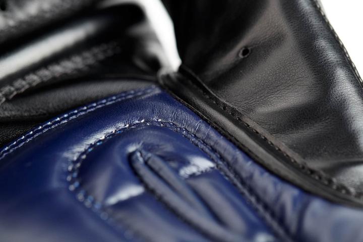 Actual product image adidas Boxing gloves Hybrid 100, black/myst. blue, ADIH100 (10 OZ)