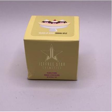 Actual product image Jeffree Star Banana Fetish Velvet Lip Scrub Bananasplit - Rare - NEW IN BOX