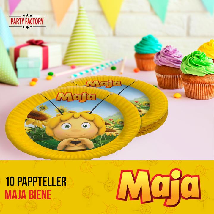 Immagine prodotto Partyfactory Piatto di carta dell'ape Maya (8 x)