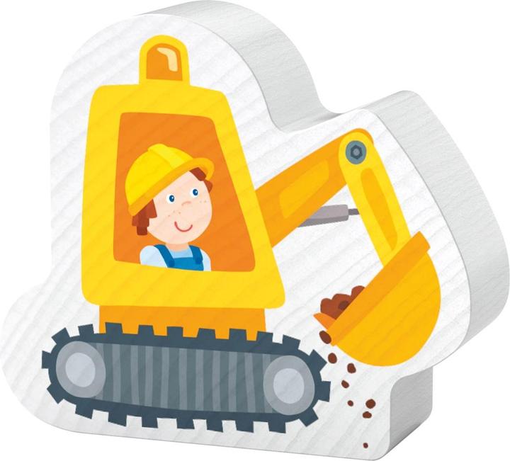 Produktbild Magni HABA 6 erste Puzzles Baustelle (6 Teile)