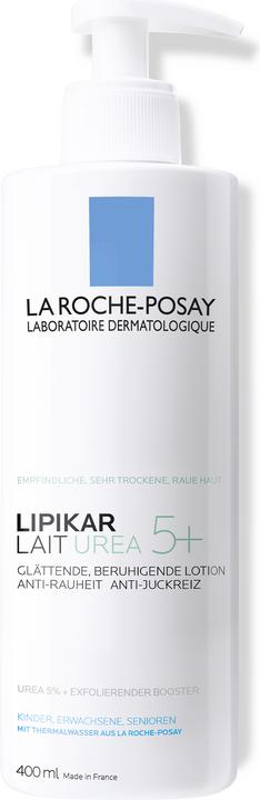 Actual product image La Roche Posay Lipikar Lait Urea 5+ (Body cream, 400 ml)