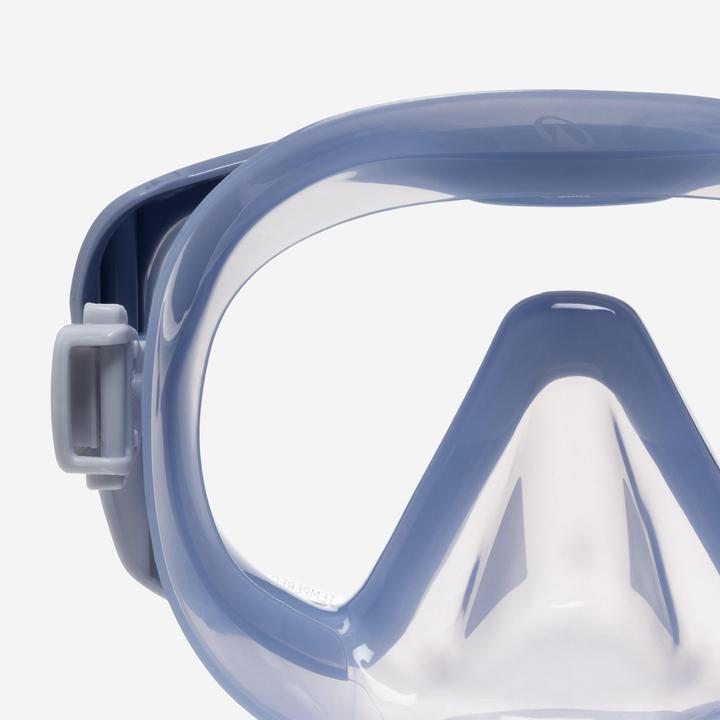 Immagine prodotto Subea Tauchmaske Antibeschlag Silikonband - 100 Mono Mid blau