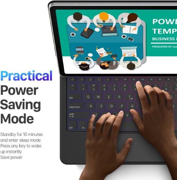 Immagine prodotto Dux Ducis MK Tastatur (US, Samsung Galaxy Tab S10+)
