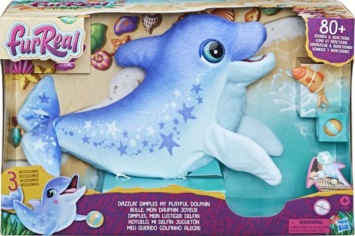 Actual product image FurReal Dimples, my funny dolphin (35.60 cm)