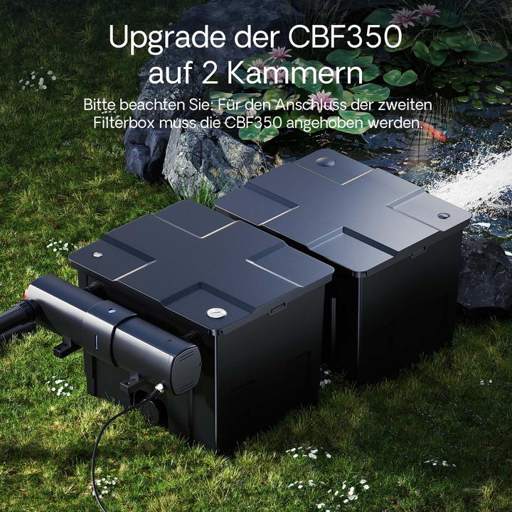 Produktbild SunSun CBF-350B Bio Teichfilter Upgrade Set 1 auf 60.000L Durchlauffilter