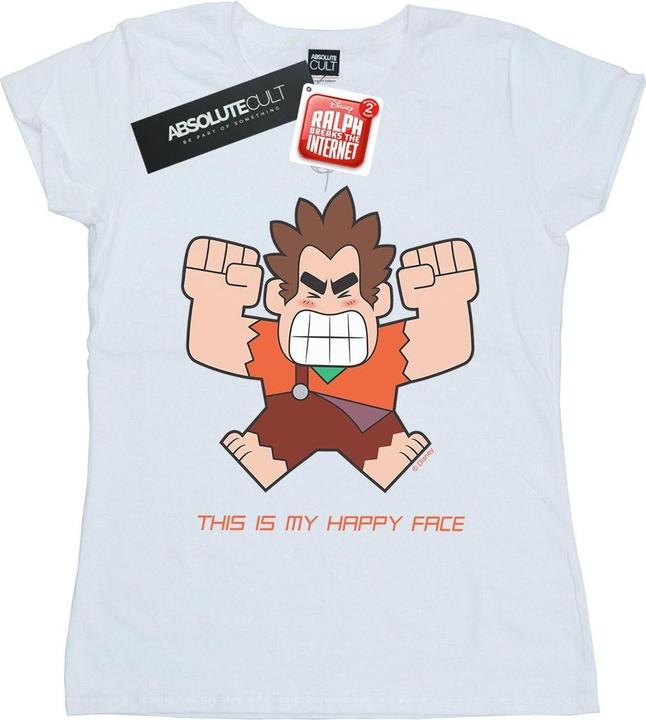 Disney Wreck It Ralph Happy Face TShirt (L)