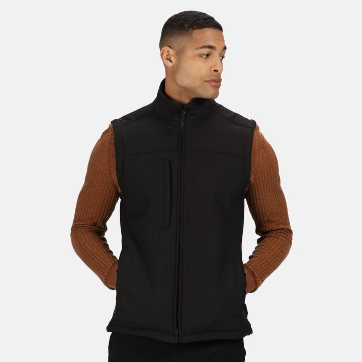 Produktbild Regatta Mens Flux SoftshellWeste wasserabweisend winddicht (L)