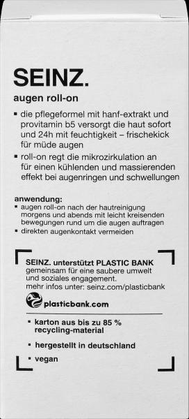 Image du produit dm Seinz. Roll-On pour les yeux chanvre (Roll-on, 15 ml, Jour + nuit)