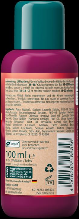 Actual product image Kneipp Aroma Care Foam Bath Happy Time Out MINI (100 ml, Bubble bath)