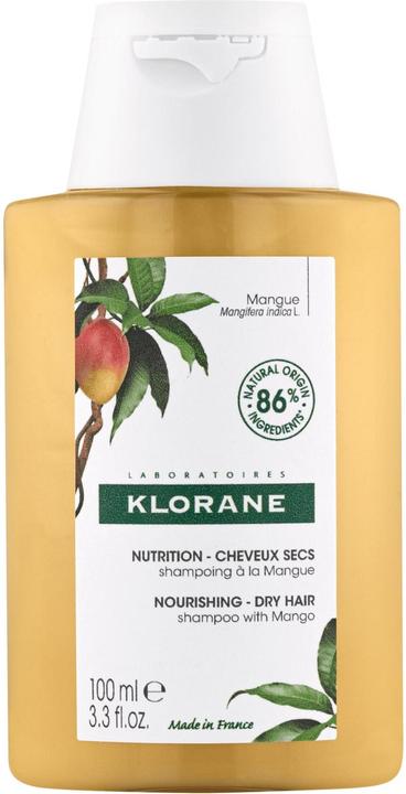 Produktbild Klorane Nährendes Shampoo mit Mango (100 ml, Flüssiges Shampoo)