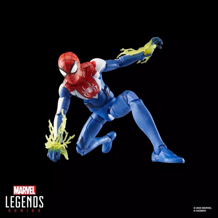 Actual product image Hasbro Spider-Man 2 Marvel Legends Gamerverse Actionfigur Miles Morales (Upgraded Suit Style) 15 cm